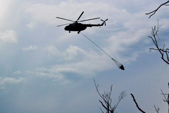 Авиация Минобороны РФ сбросила 312 тонн воды при тушении лесных пожаров в Якутии
