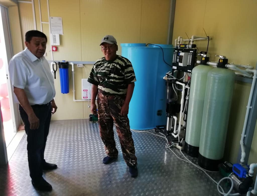 Комплекс по очистке питьевой воды открыли в селе Чамча в Якутии