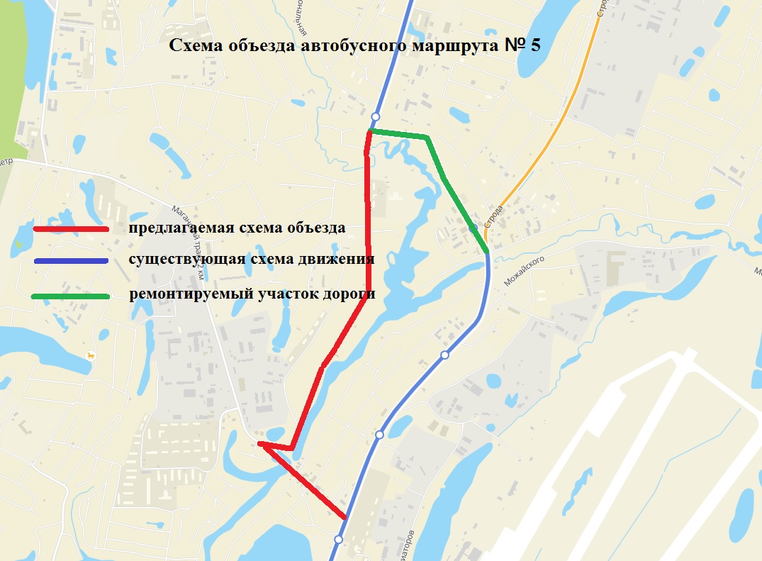 Движение транспорта по улице Советская временно ограничат в пригороде Якутска
