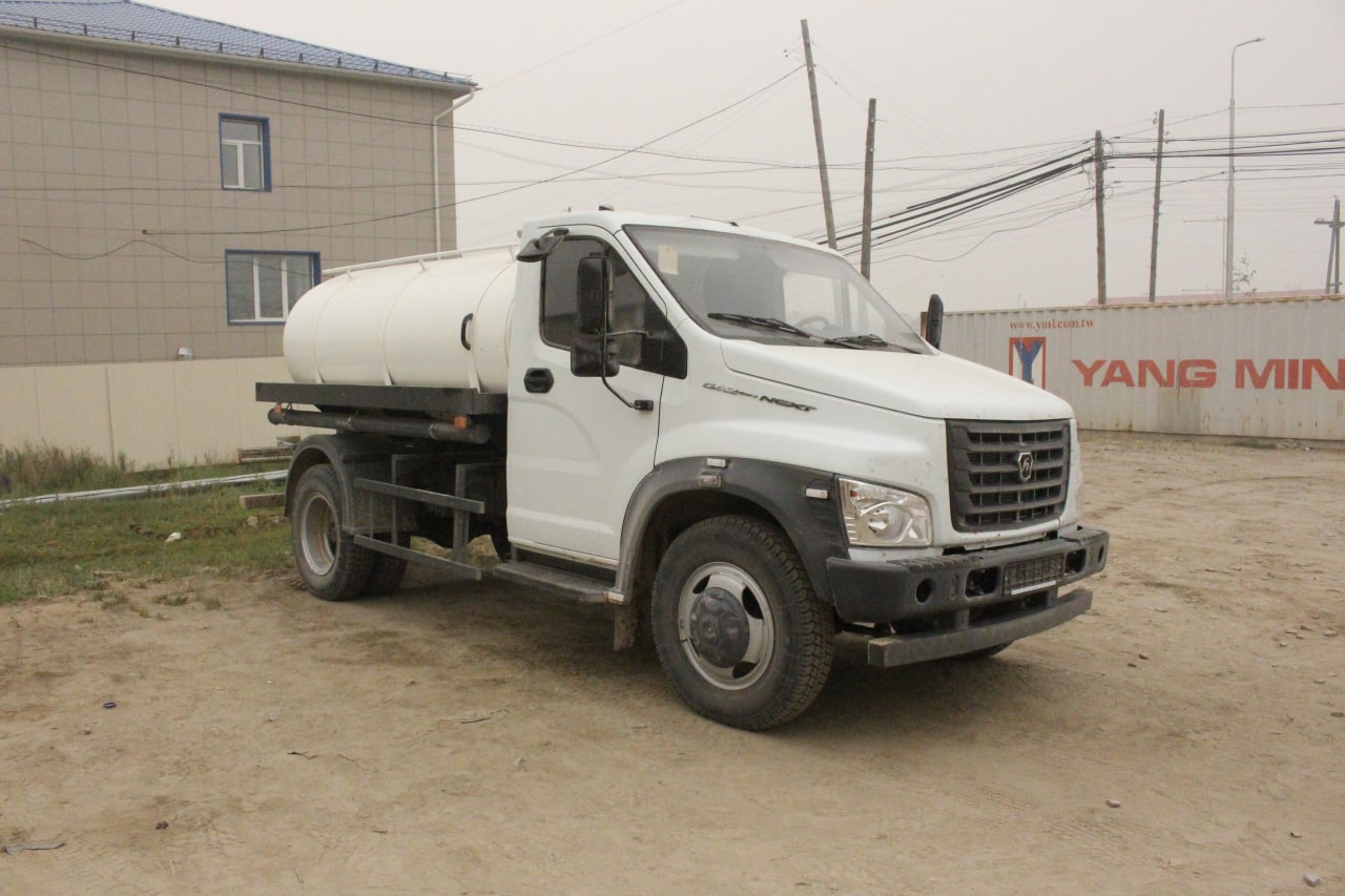 Компания «MyTona» приобрела водовоз для Усть-Алданского района Якутии