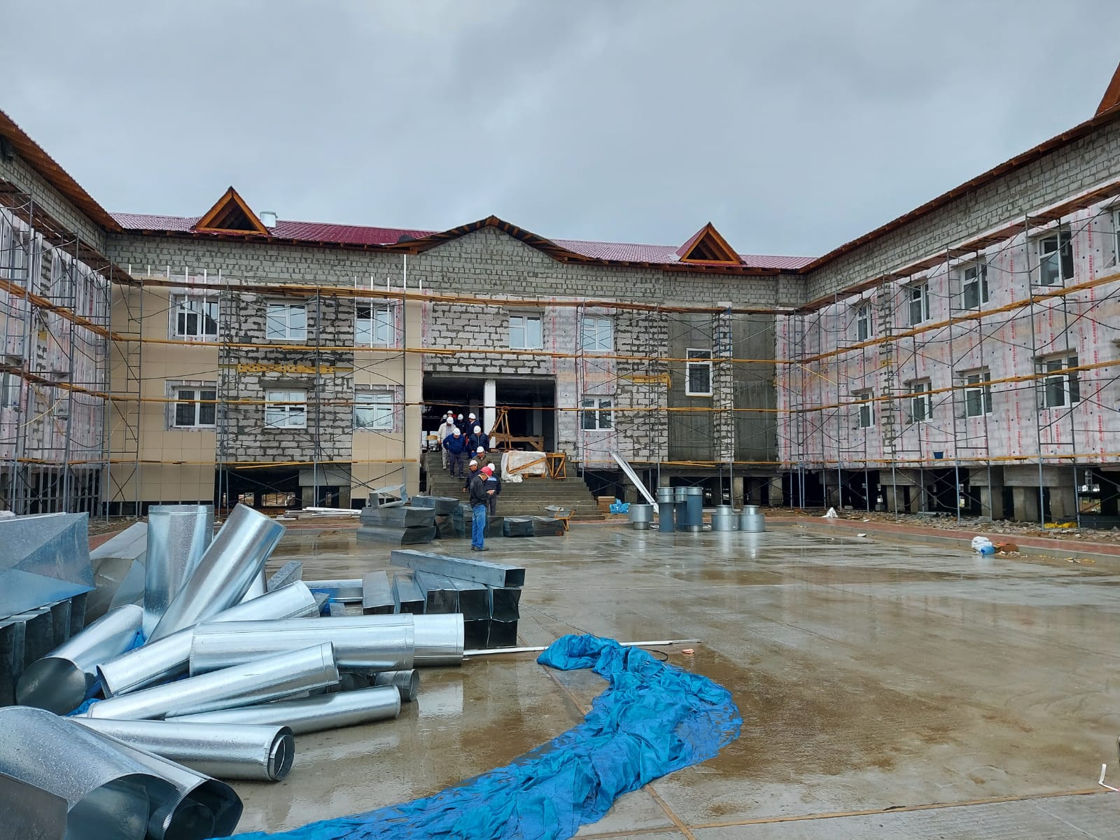 Школа на 220 мест заработает в селе Огородтаах Усть-Алданского района Якутии