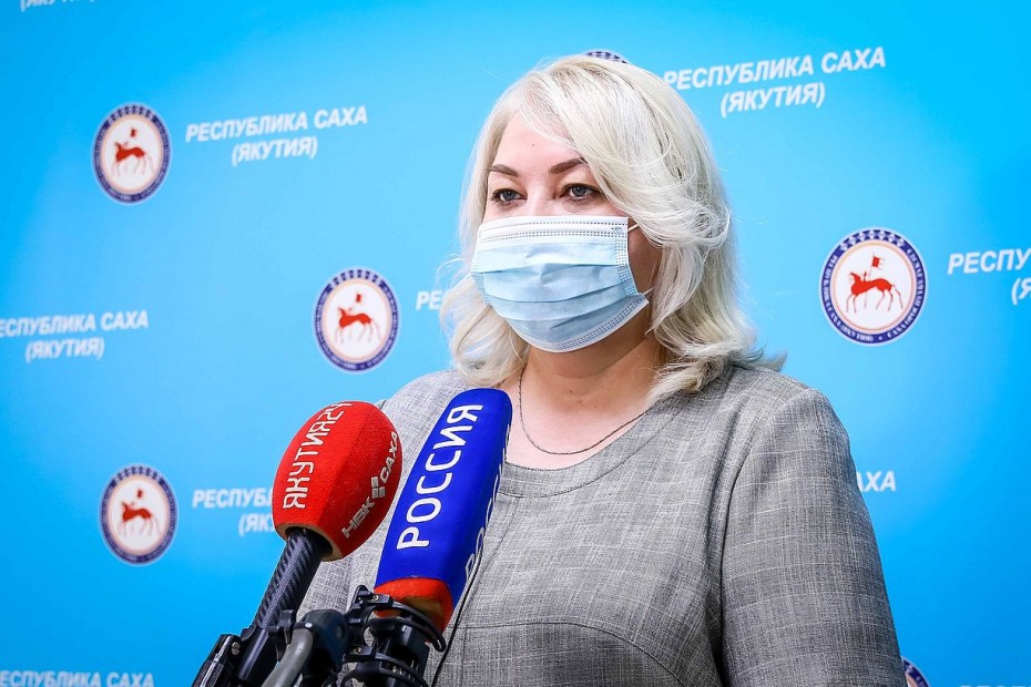 Брифинг Елены Борисовой об эпидситуации на 25 августа: трансляция «Якутия 24»