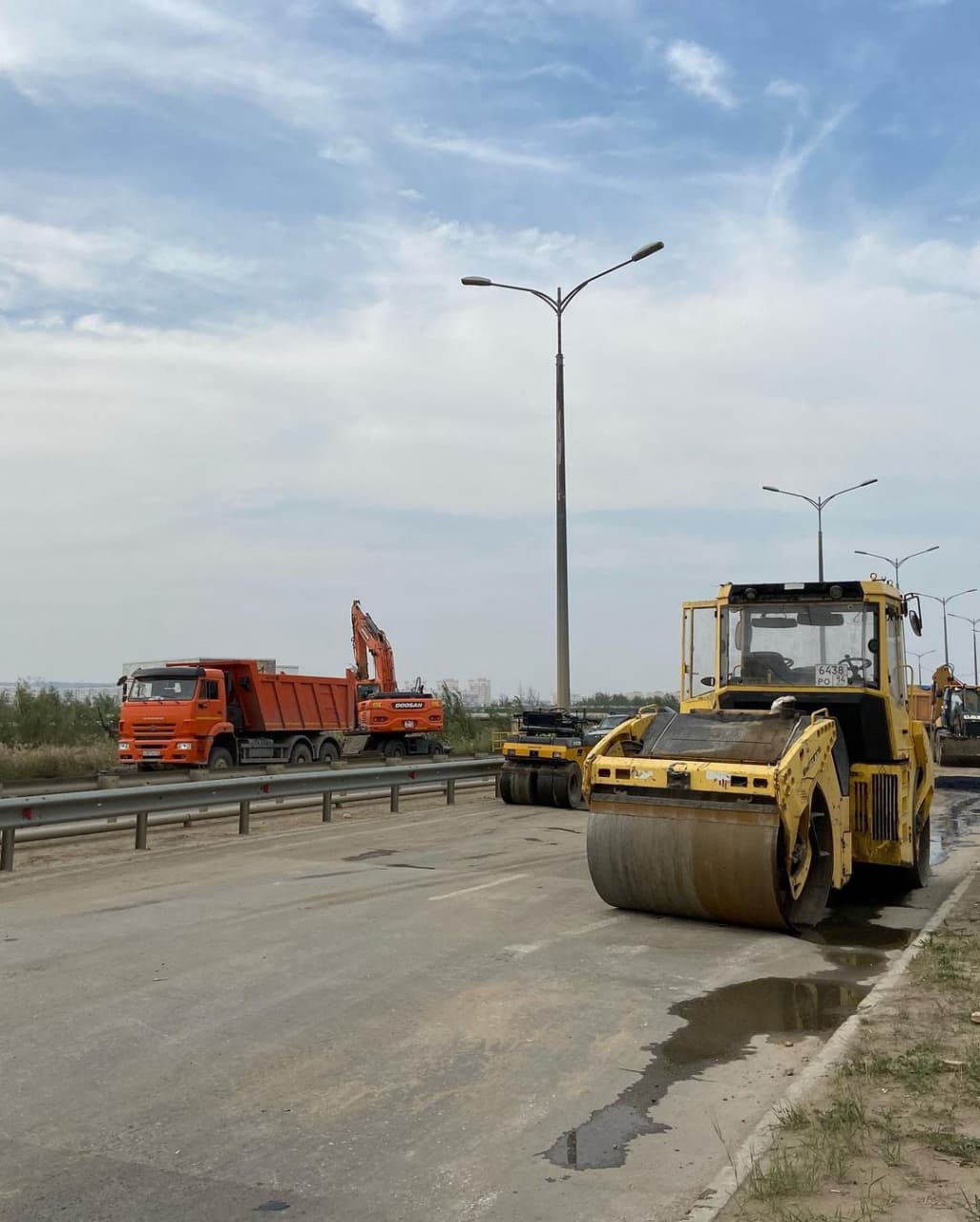 Проезд в сторону аэропорта открыли на автостраде 50 лет Октября в Якутске