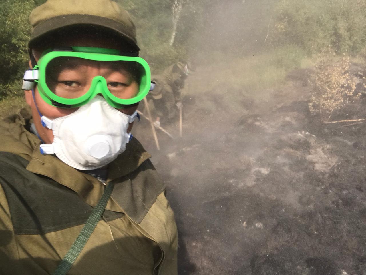 Иннокентий Марков: Сплоченность дает уверенность в ликвидации лесных пожаров в ближайшее время