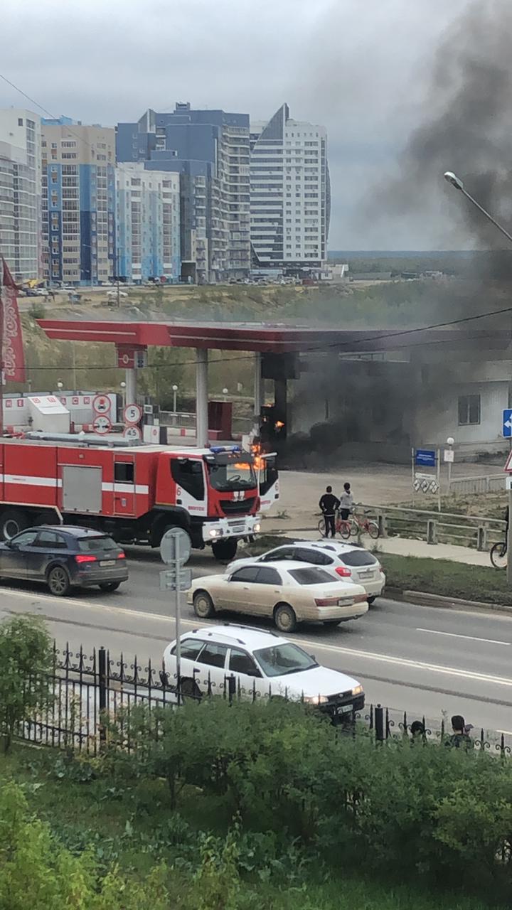 Возгорание на заправочной станции произошло в Якутске