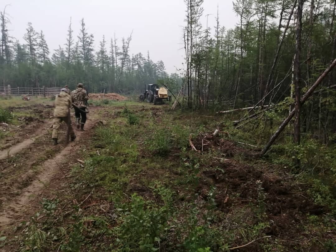 Глава Кобяйского района Якутии рассказал о лесопожарной обстановке