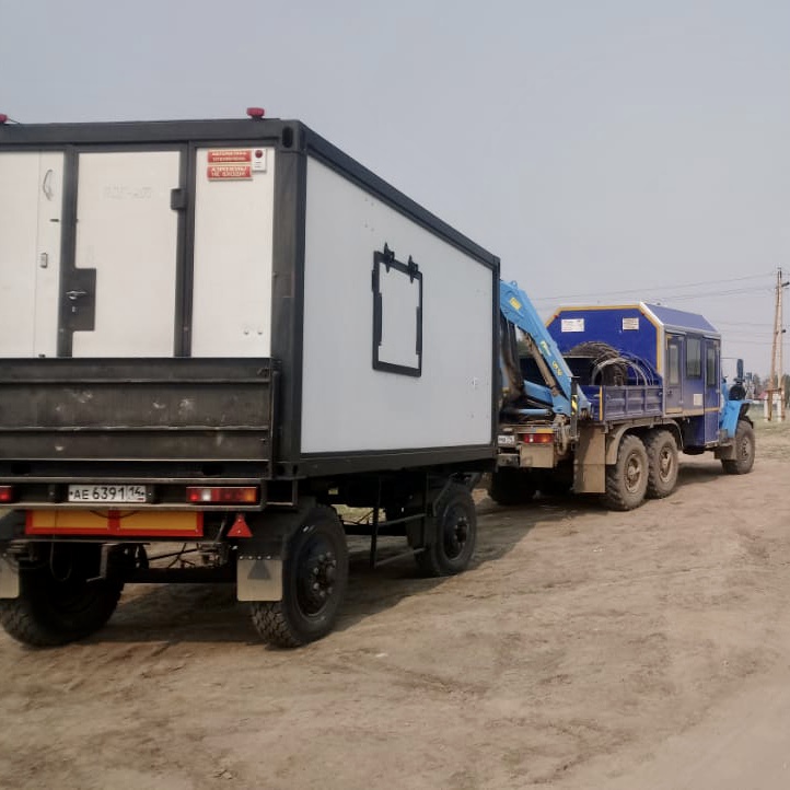 Электроснабжение, прерванное пожарами, восстанавливают в селах Якутии