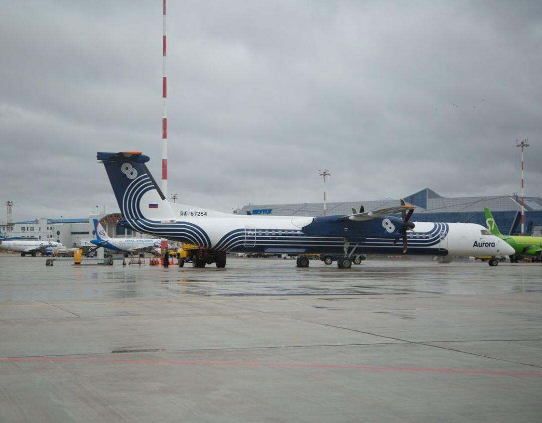 Аэропорт Якутска принял первый рейс дальневосточной АК «Аврора»