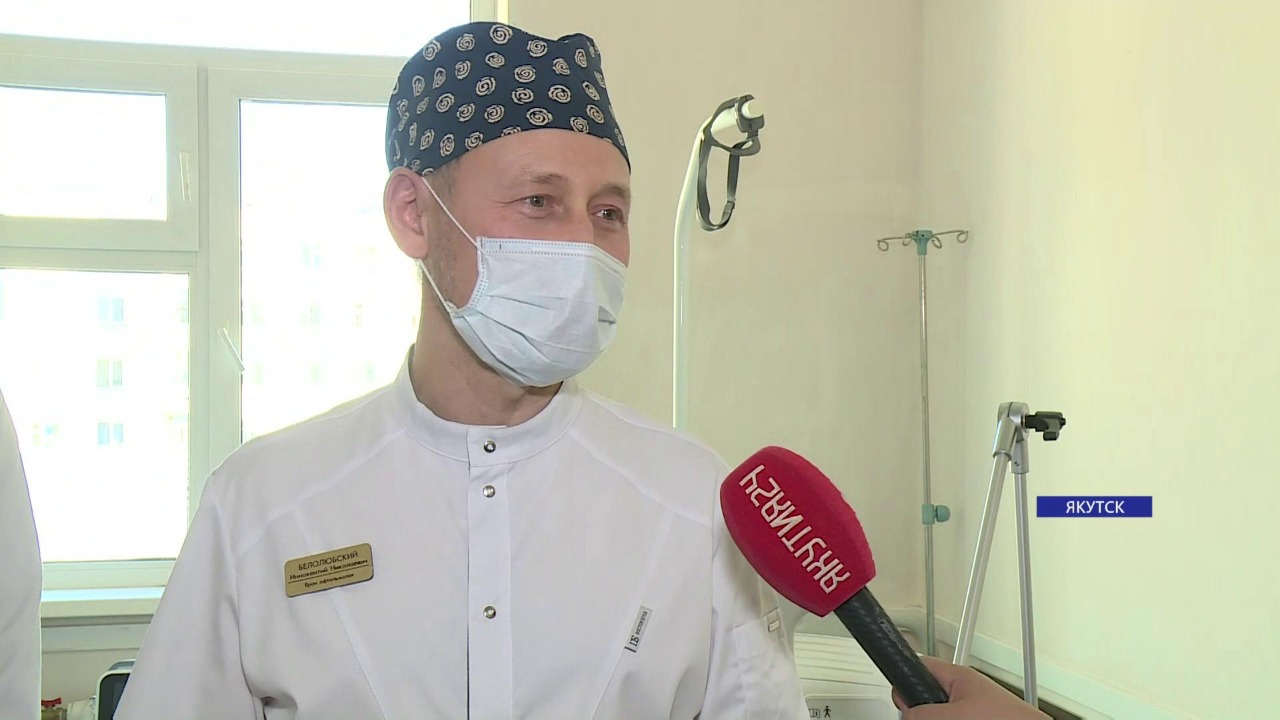Операцию по кератопластике впервые провели в Якутии