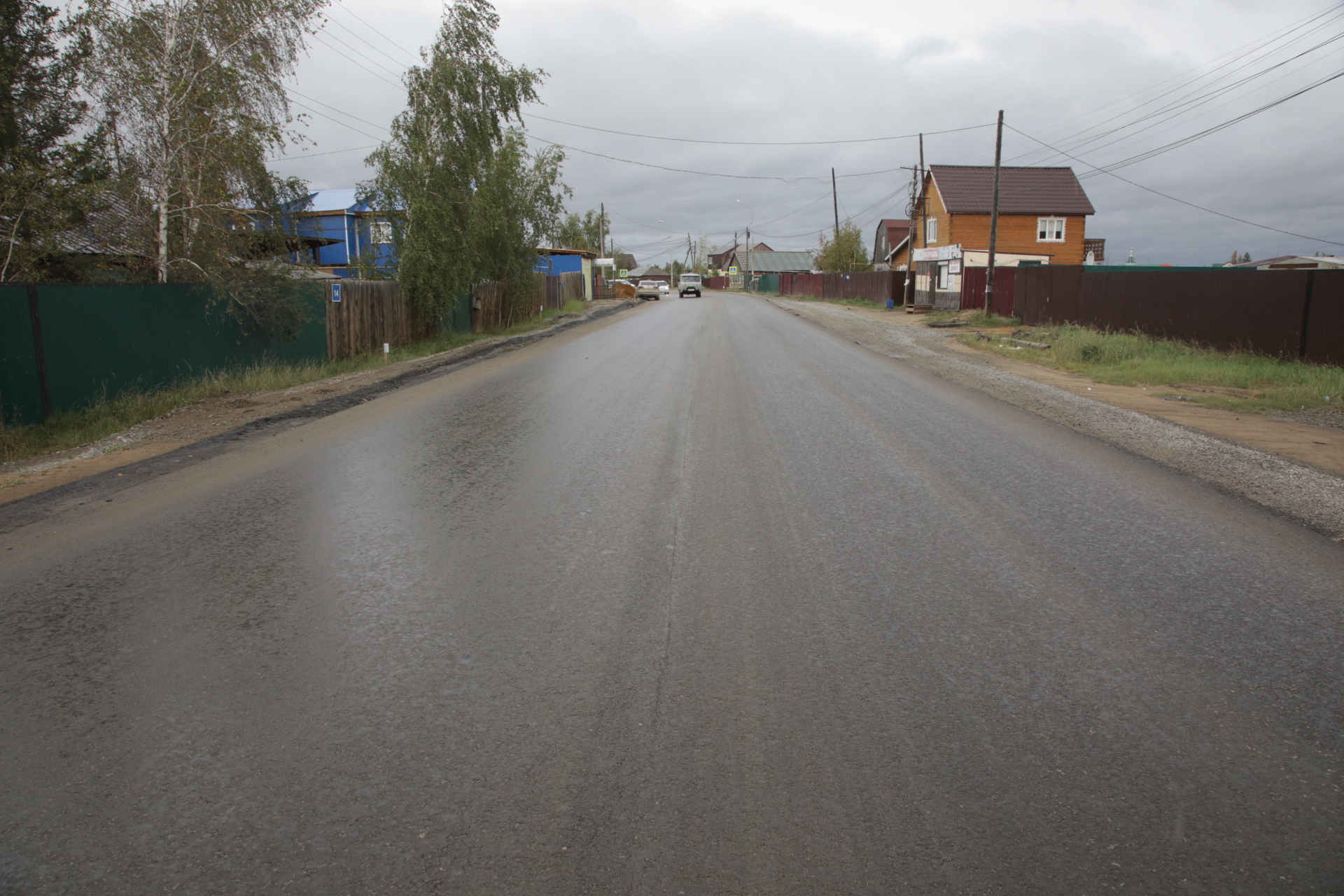 Асфальтирование дорог завершили на 95% в Якутске