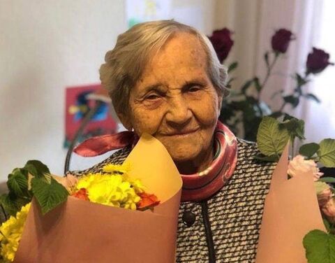 Участнице ВОВ из Якутии Любови Калабиной исполнилось 100 лет