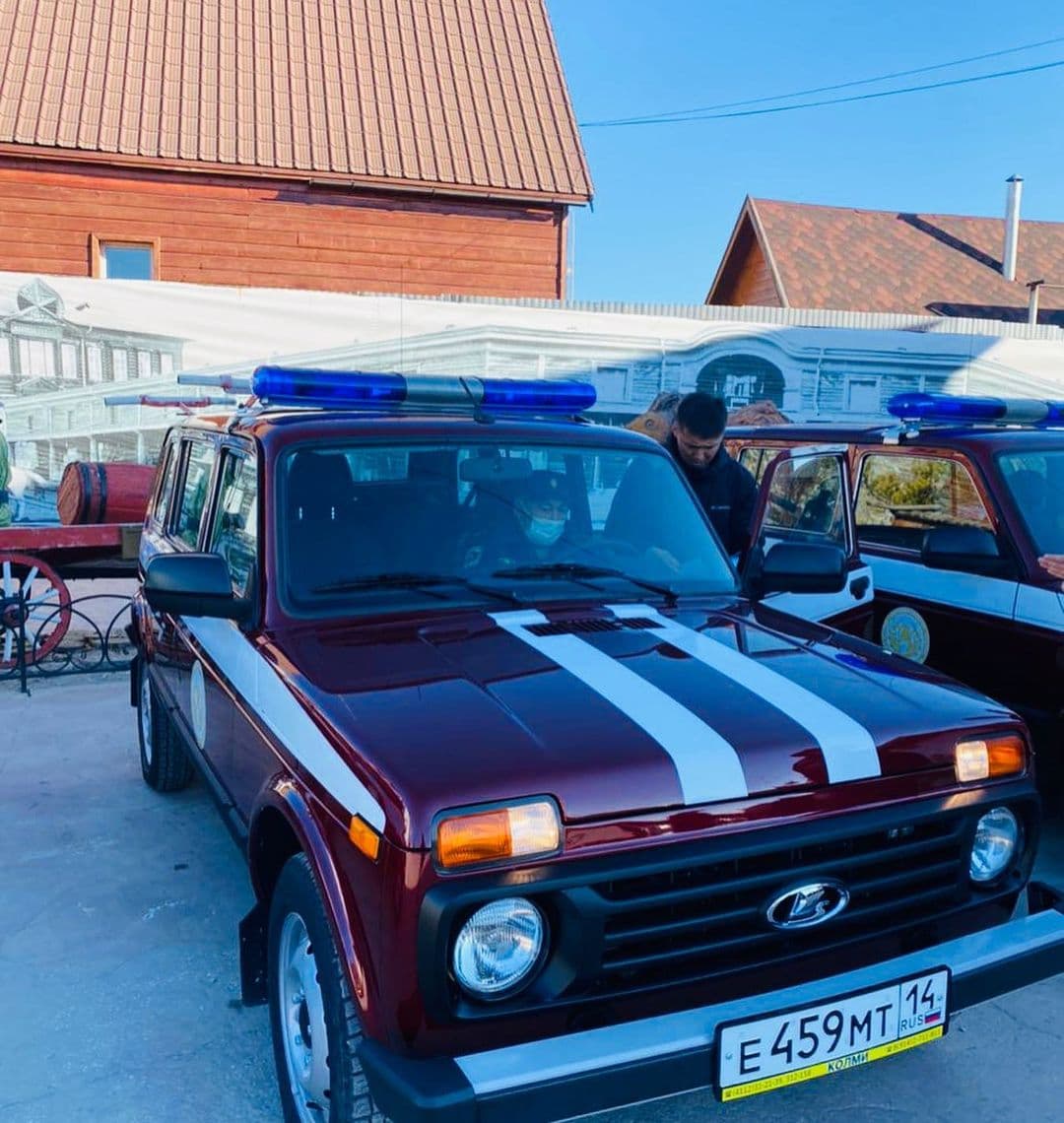 Противопожарная служба Якутии получила четыре автомобиля