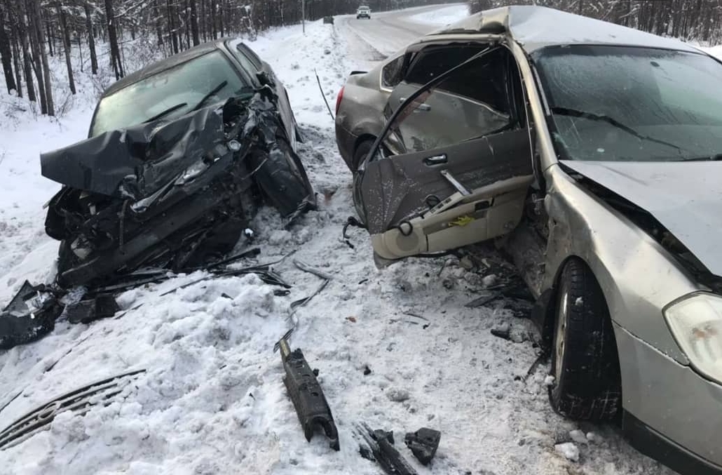 Два человека пострадали в ДТП в Нерюнгринском районе Якутии