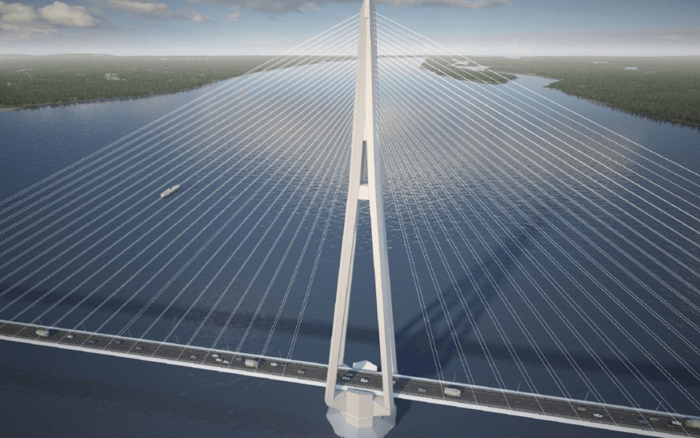 Строительство Ленского моста в Якутии идет в рамках подготовительного этапа