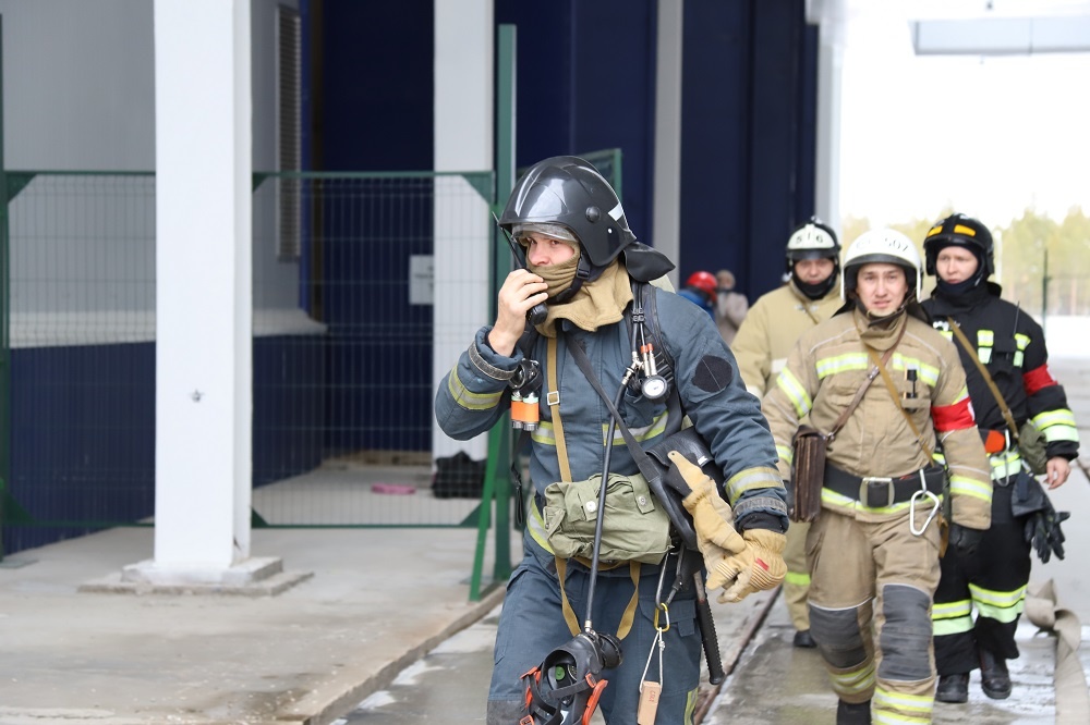 Сотрудники МЧС РФ провели тренировку по гражданской обороне в Якутии