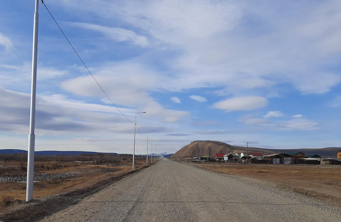 Свыше трех километров наружного освещения ввели на автодороге «Оймякон» в Якутии