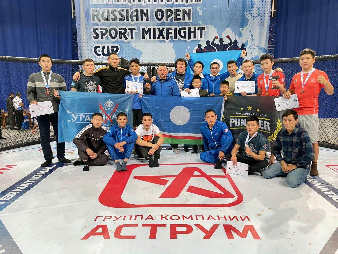 Юные якутяне стали победителями Кубка России по спортивному миксфайту