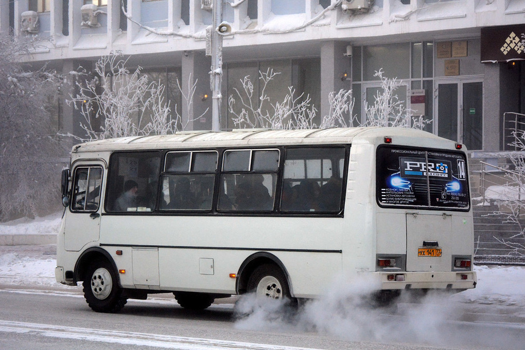 Маршрутные автобусы №14 в Якутске будут курсировать с мкр Птицефабрика
