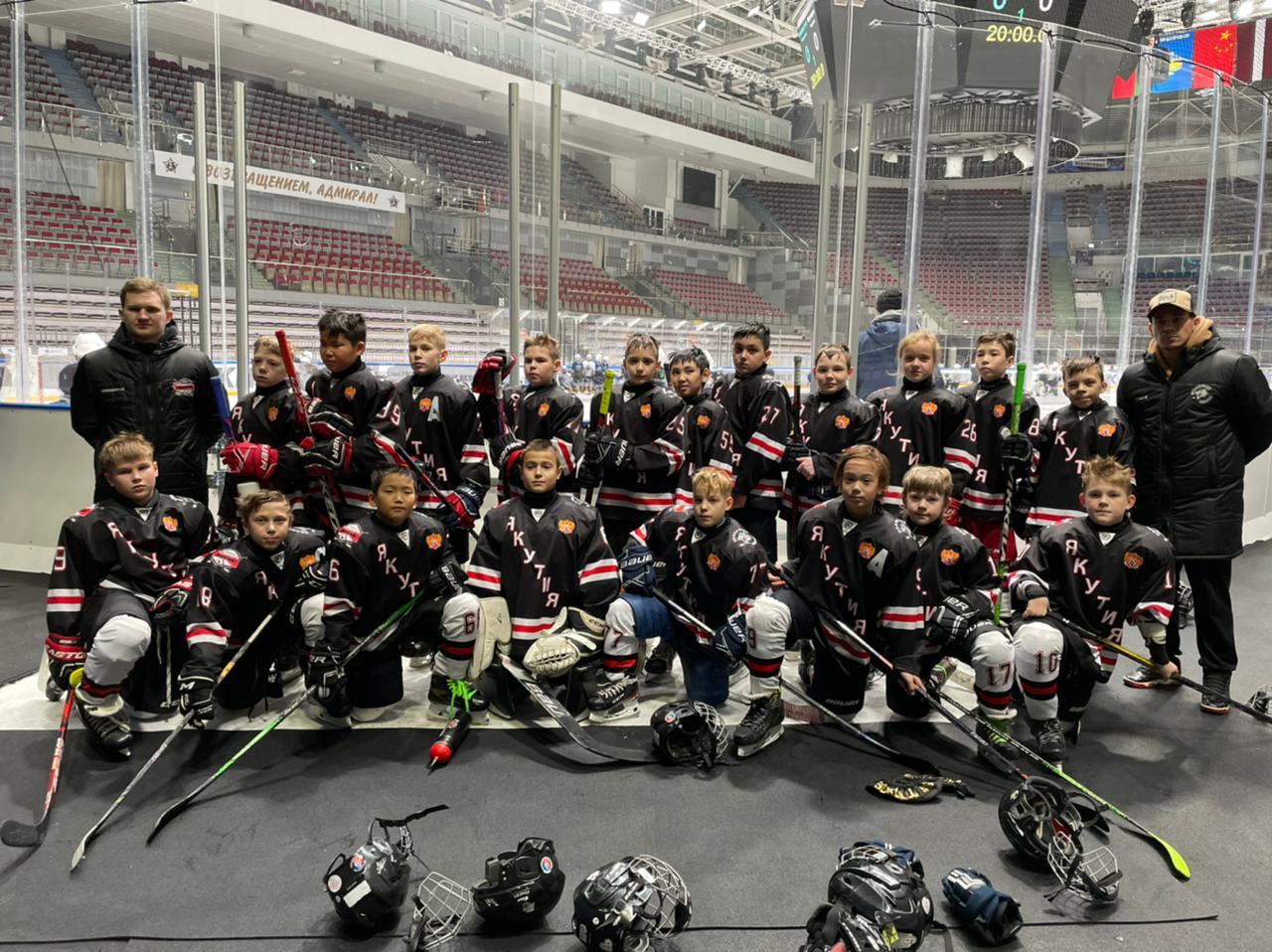 Юные хоккеисты из Якутии заняли второе место в I туре Кубка Федерации ДФО