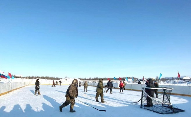 Конкурс на лучший ледовый корт проходит в Якутии
