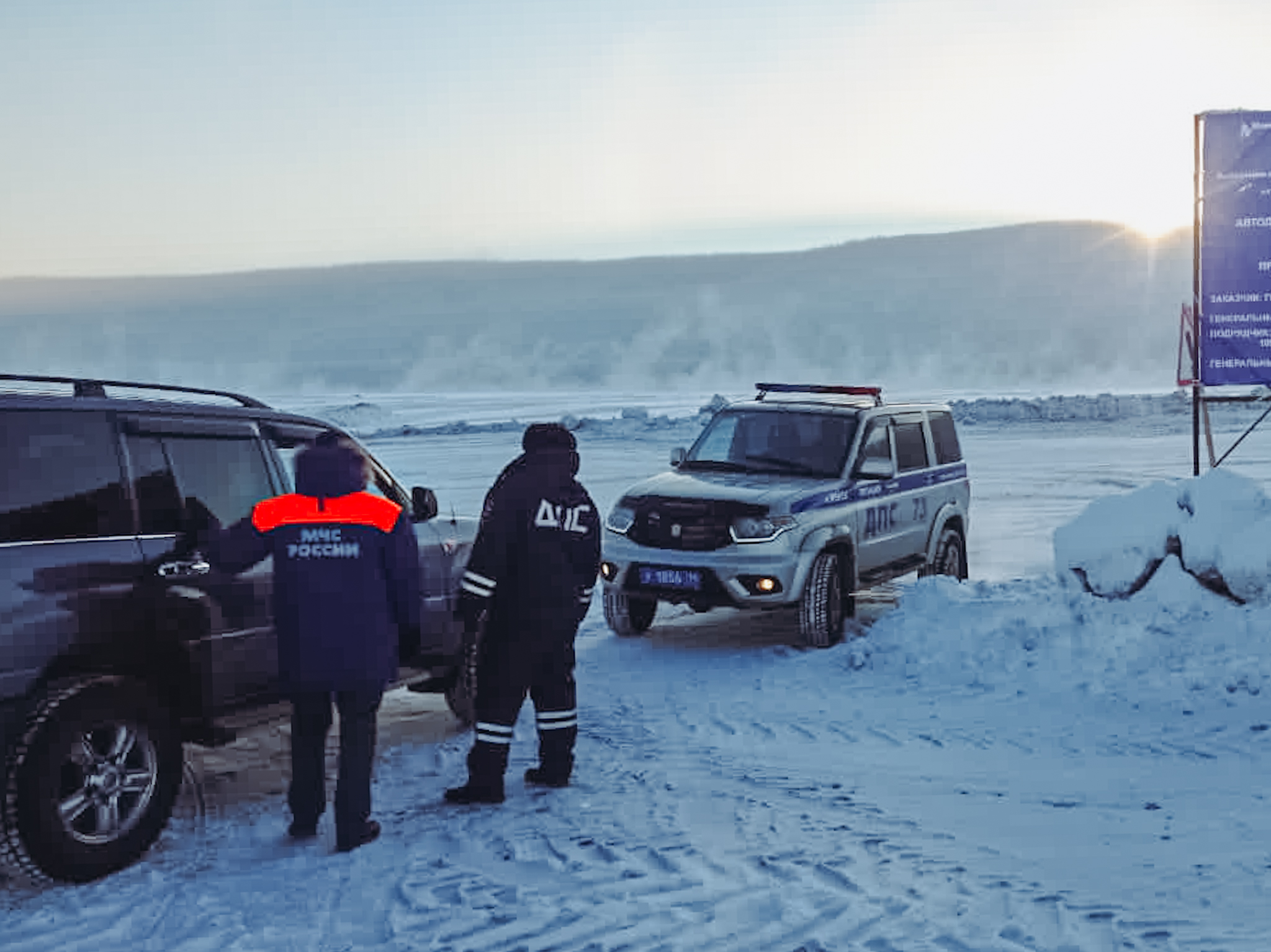 Рейды по недопущению несанкционированных выездов на лед провели в Якутии
