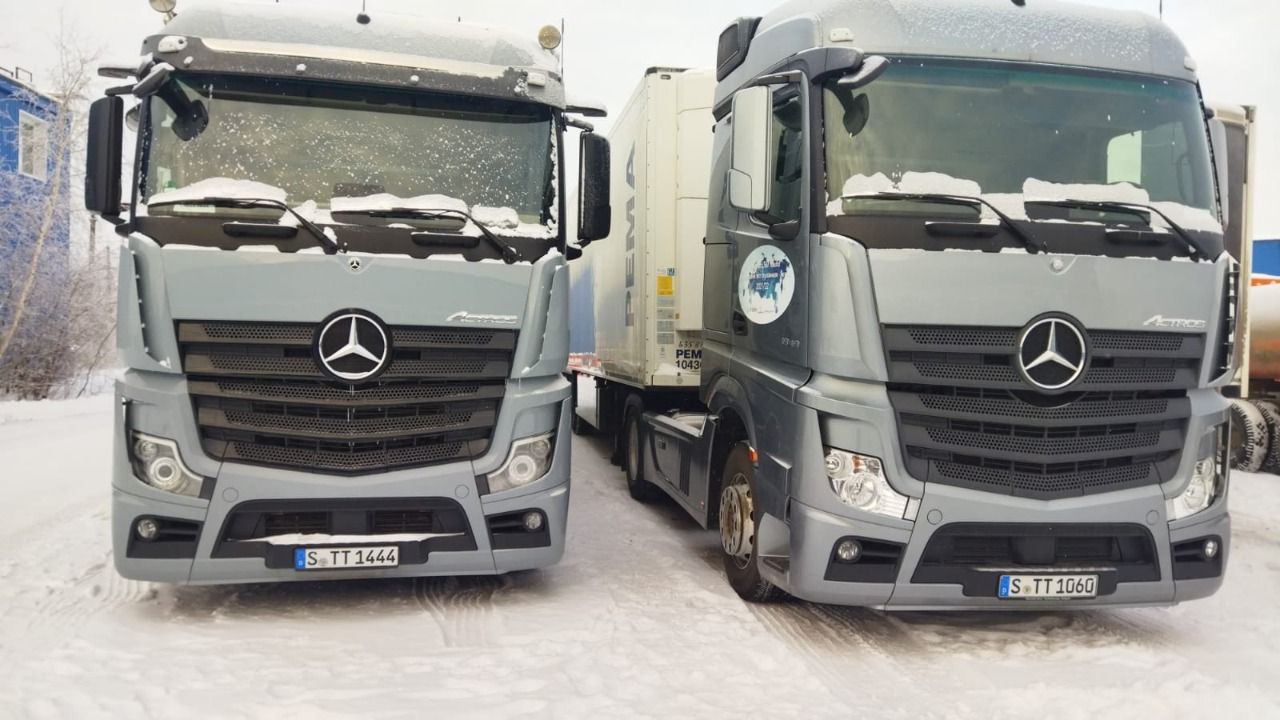 СВФУ и Мерседес начали испытания грузовиков в условиях низких температур