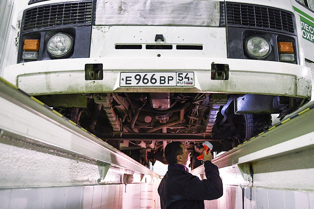 Техосмотр прошли 63% автобусов в Якутии в 2021 году