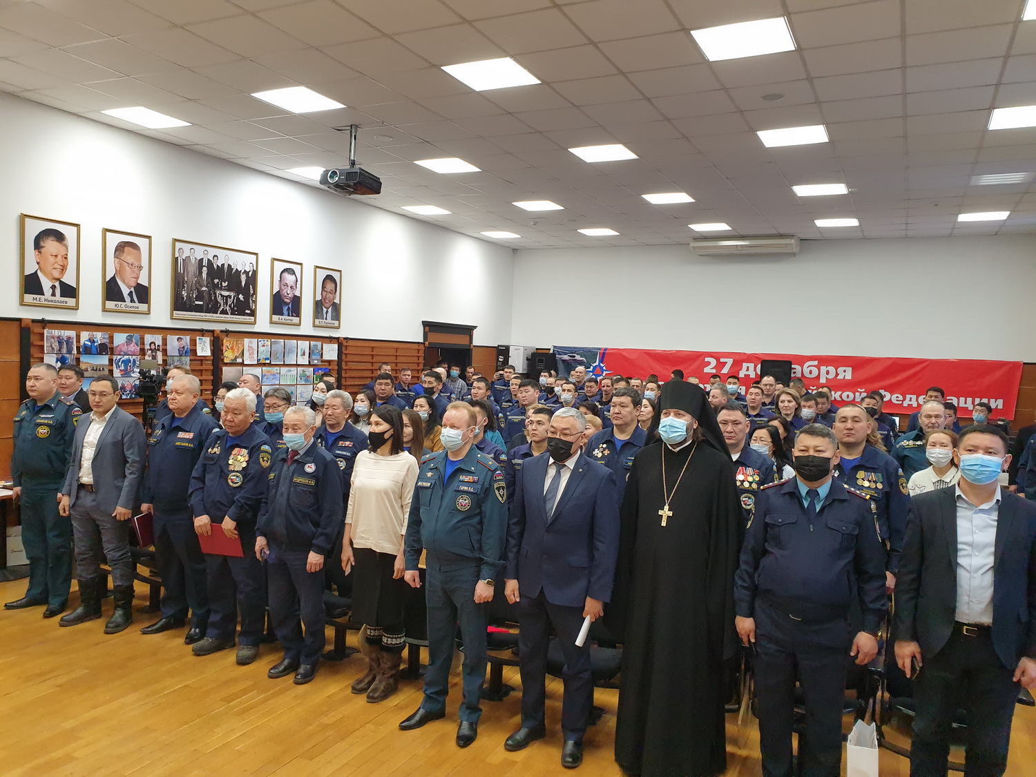 Награждение сотрудников Службы спасения состоялось в Якутии