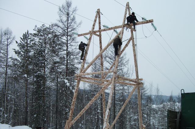 Энергетики планируют устранить аварию в заречных районах Якутии в течение трех часов