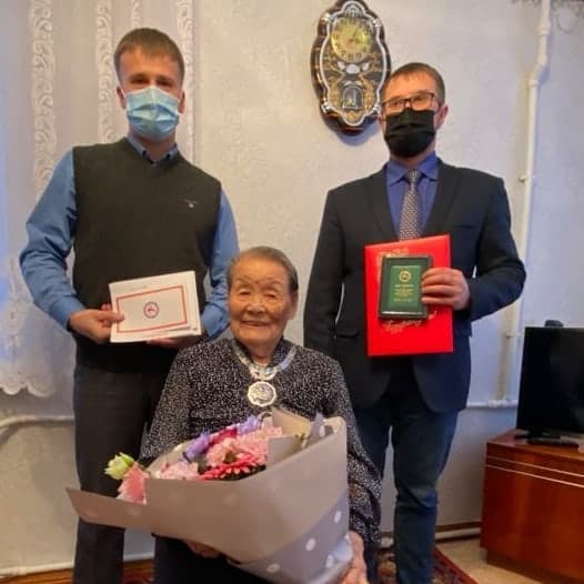 Жительница якутского Алдана Елизавета Галле справила 100-летний юбилей
