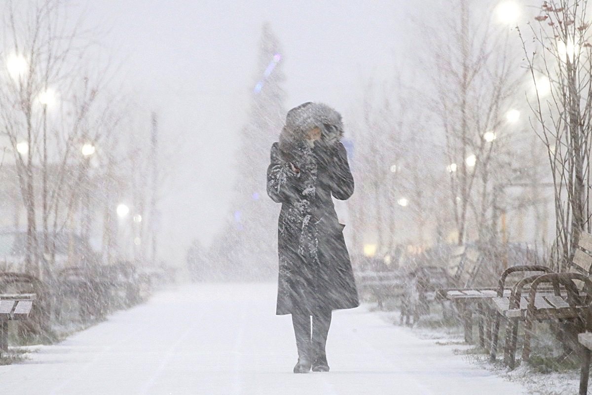 Усиление ветра и метель прогнозируют в ряде районов Якутии 5 декабря  