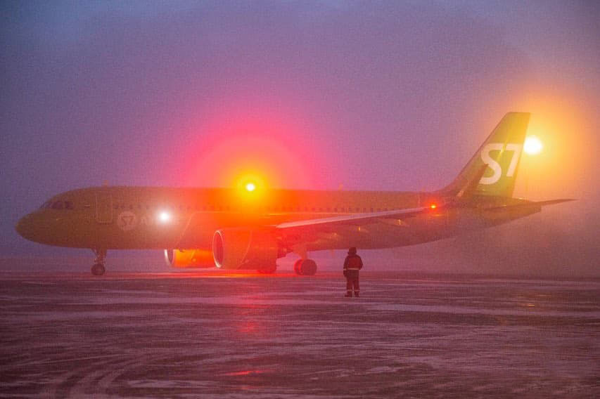 Туман не повлиял на работу аэропорта Якутска