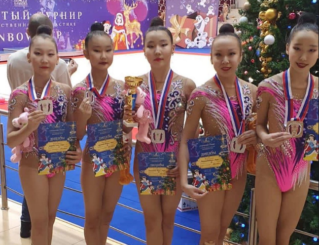 Якутские гимнастки завоевали серебро турнира RAINBOW CUP
