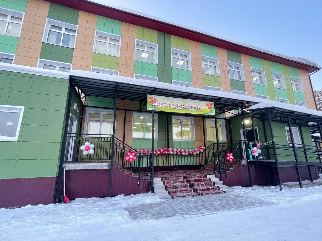 Детсад на 240 мест открыли в якутском Олекминске