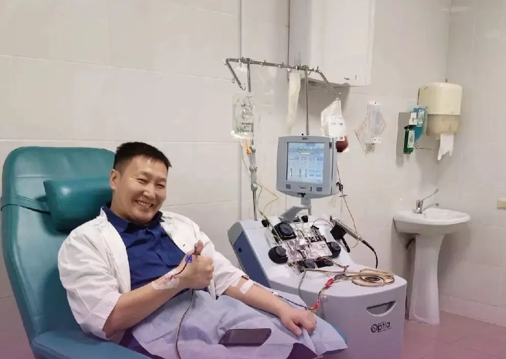 Житель Якутии впервые стал донором костного мозга