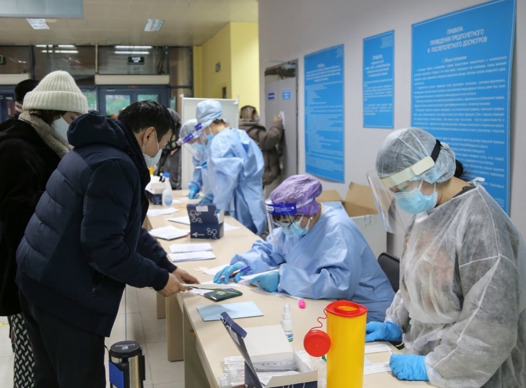 Около 190 прибывших 21 января человек прошли тестирование на COVID-19 в аэропорту Якутска