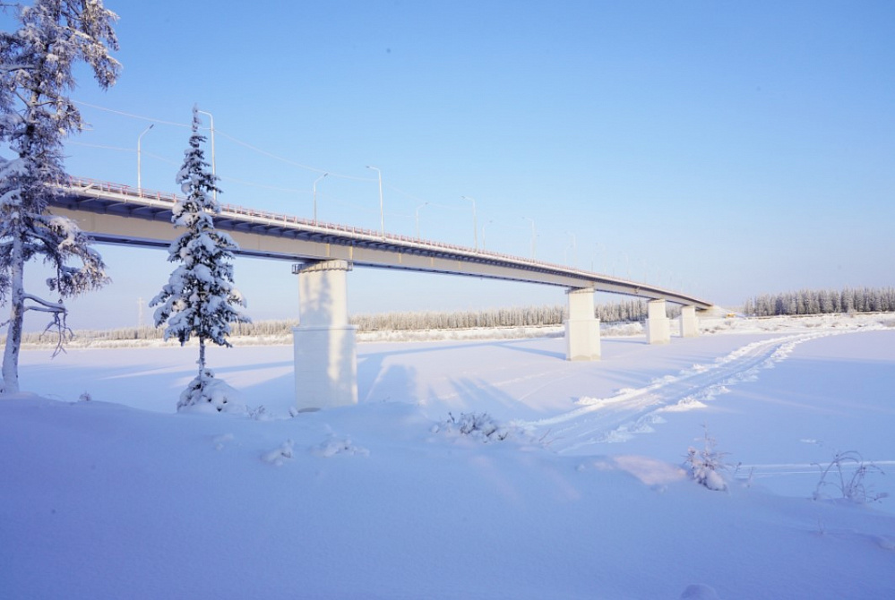 Главгосэкспертиза одобрила строительство моста через реку Вилюй в Якутии
