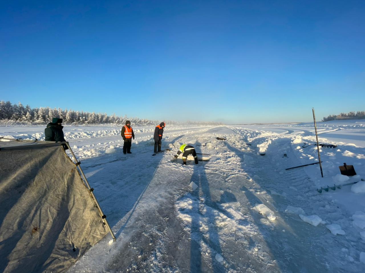 Четвертый этап акции «Безопасный лед» проходит в Якутии