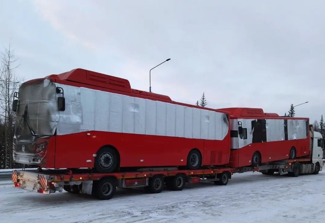 Первая партия новых автобусов для Якутска прибыла в республику