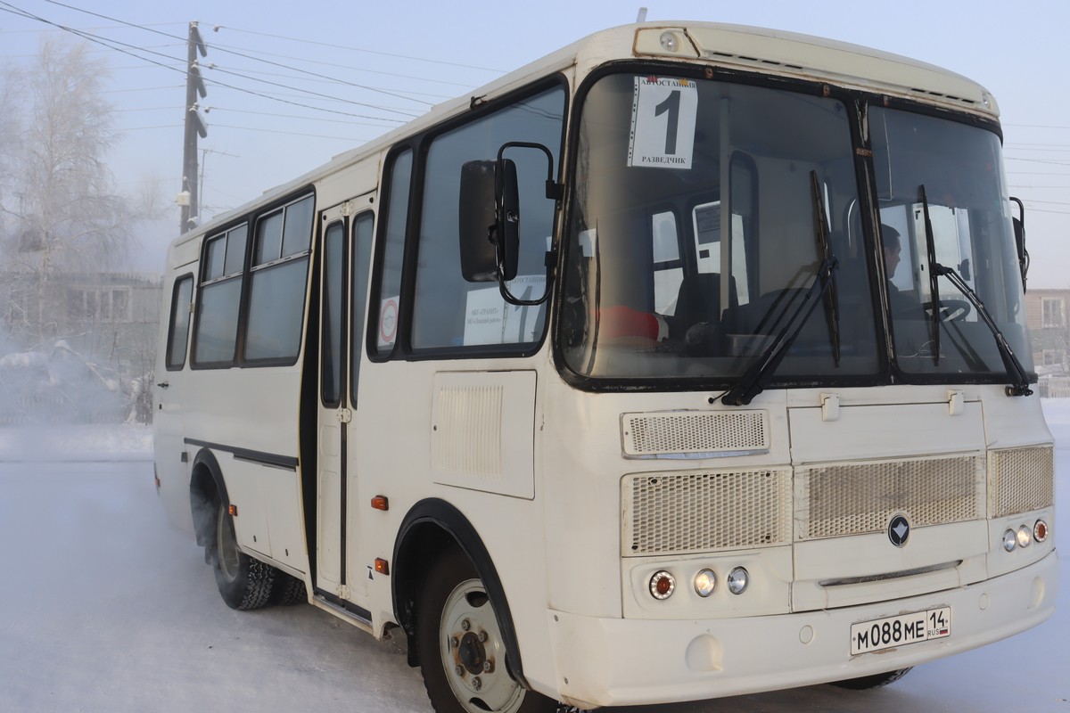 Маршруты автобусов в якутском Ленске частично сократили