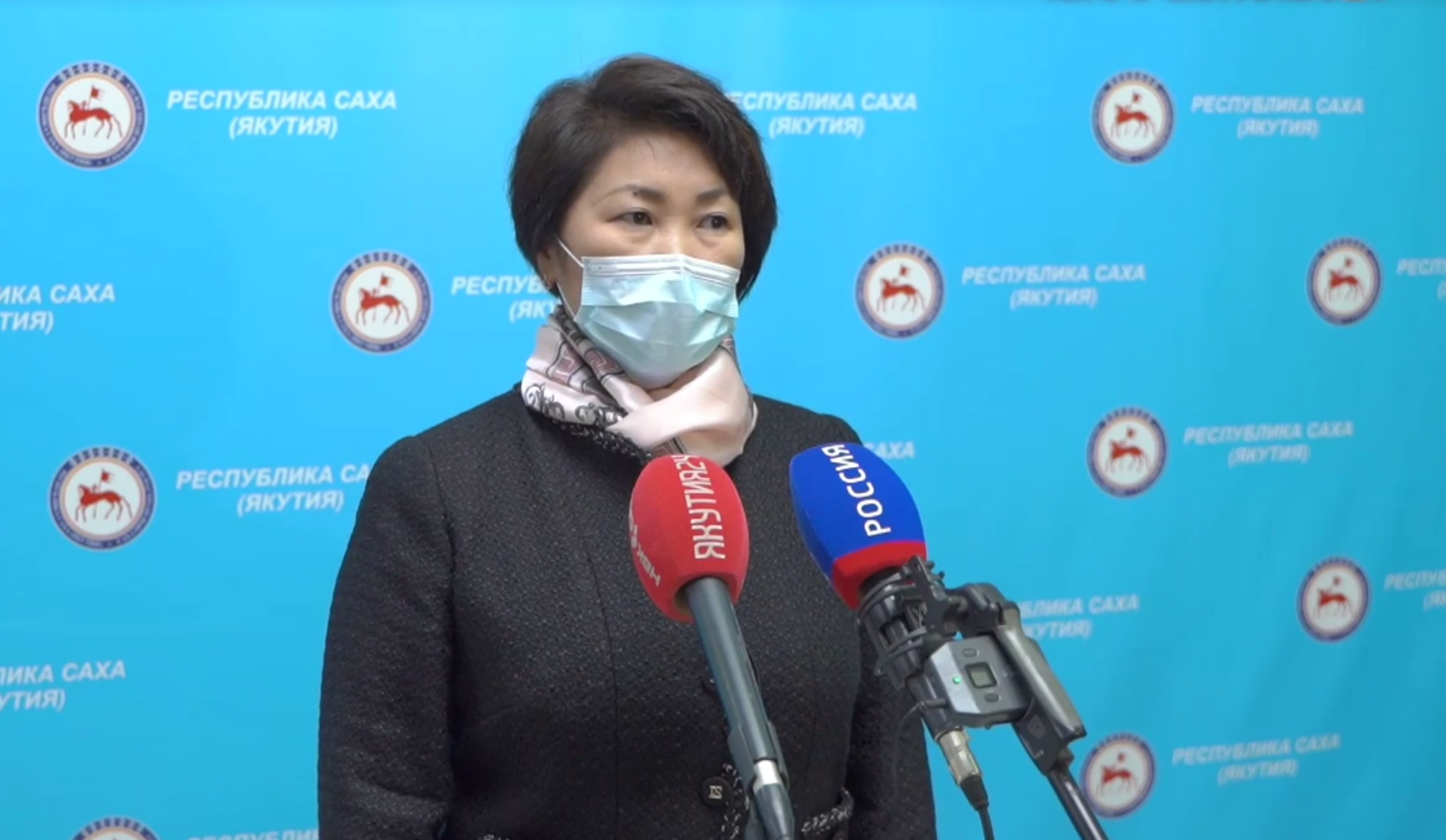 Брифинг Лены Афанасьевой об эпидобстановке на 11 февраля: трансляция «Якутия 24»