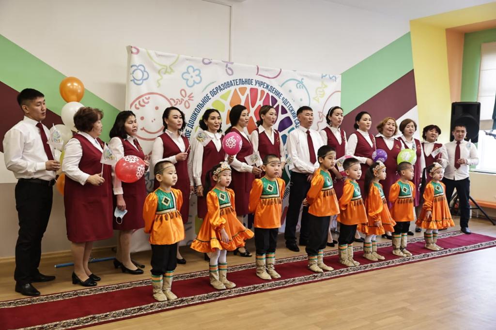 Новое здание детского сада ввели в селе Борогонцы в Якутии