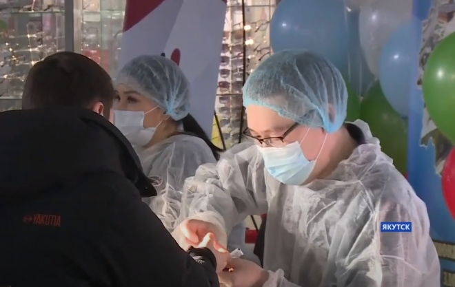Акция, посвященная национальному дню здоровья, прошла в Якутске