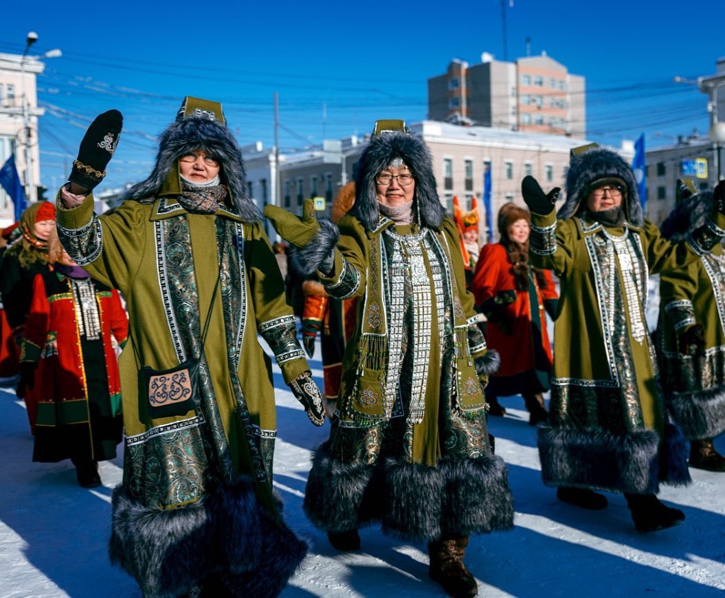 Праздничное шествие народов республики состоялось в Якутске