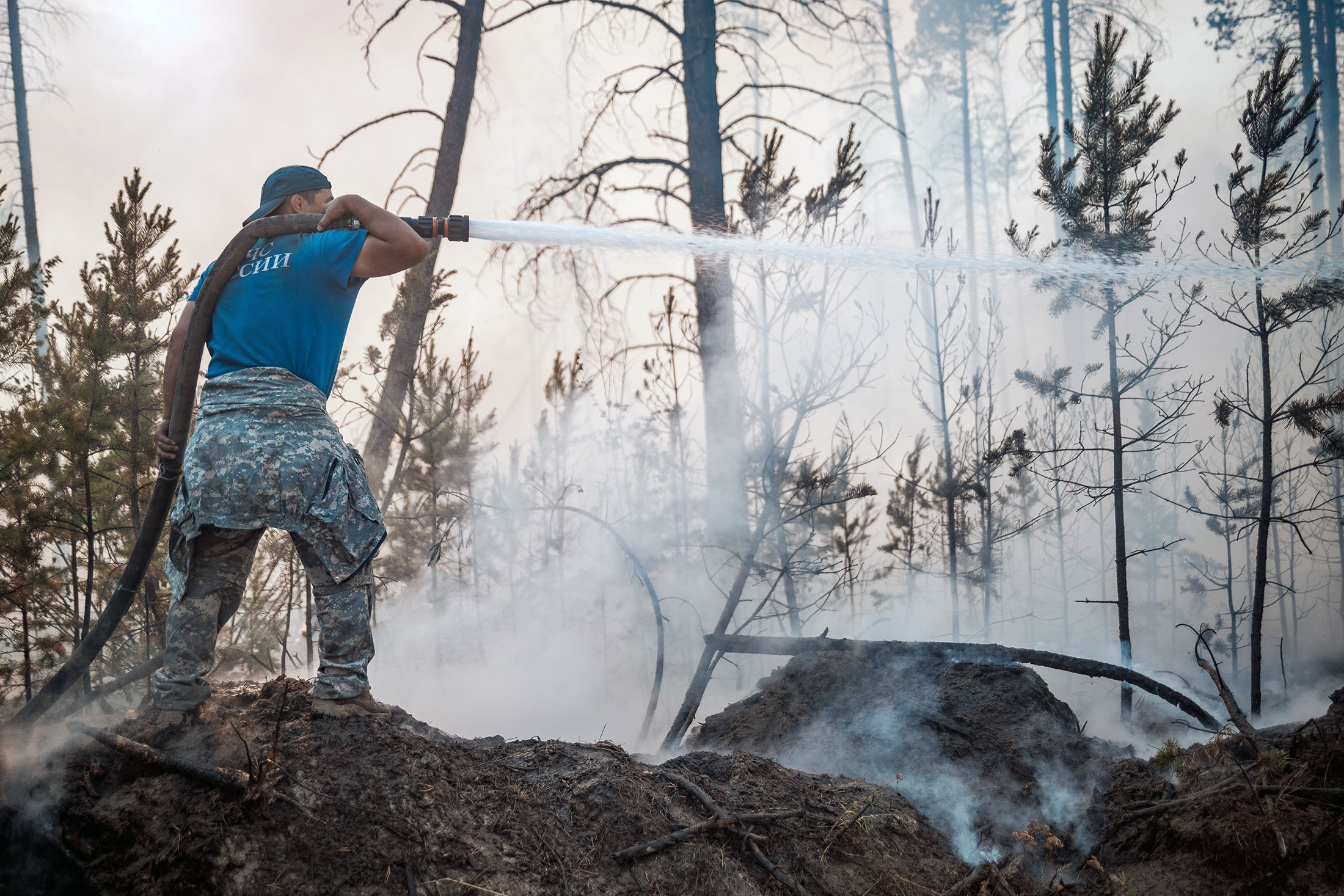 Новый порядок тушения природных пожаров приняли в Якутии