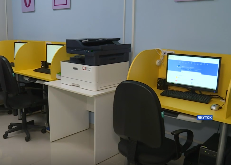 Сектор электронных услуг открыли в библиотеке Якутска