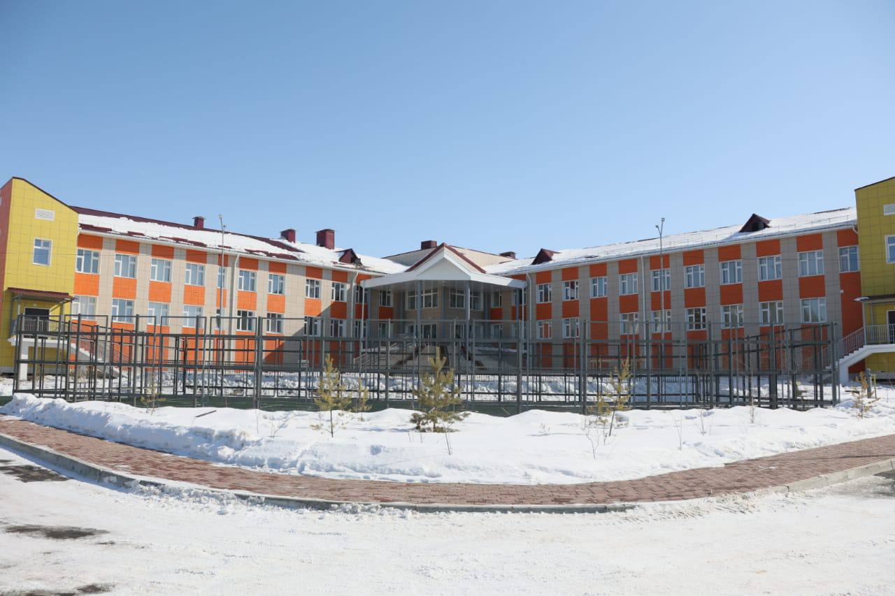 Новую школу открыли в Кангалассах в Якутии