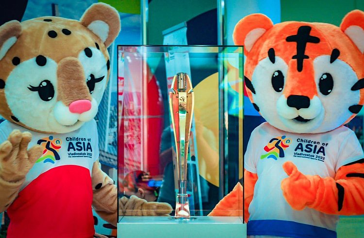 Талисманами Игр «Дети Азии» во Владивостоке стали тигр и леопард