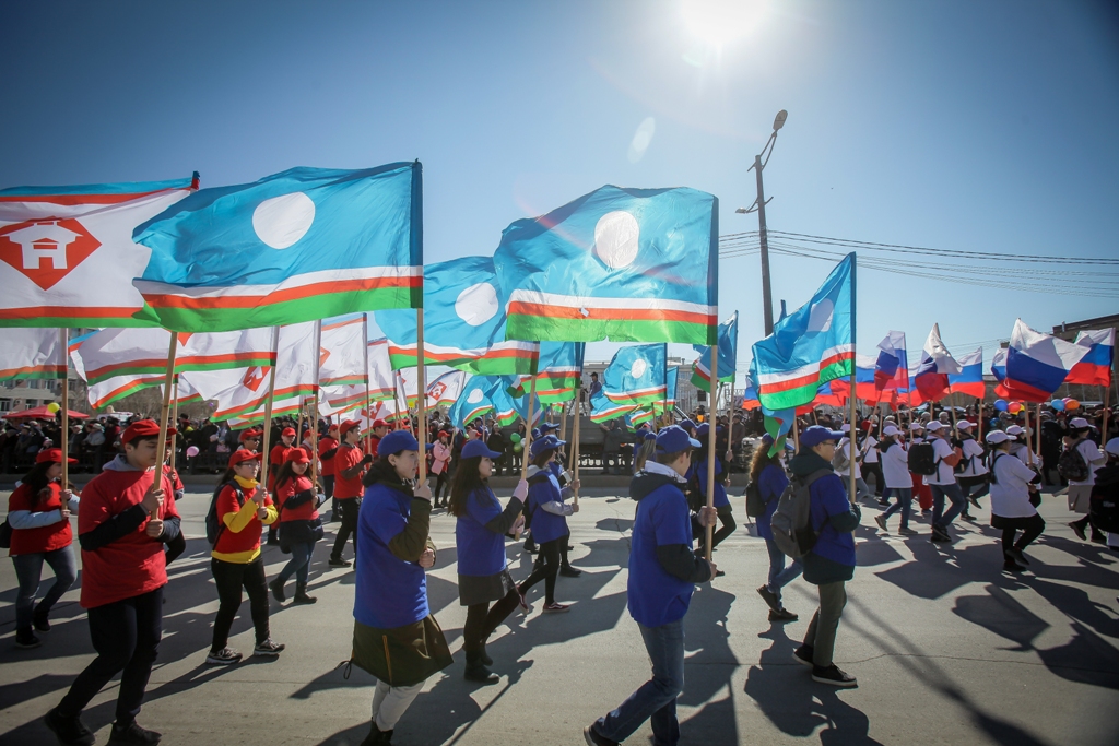 НВК «Саха» покажет первомайскую демонстрацию в Якутске