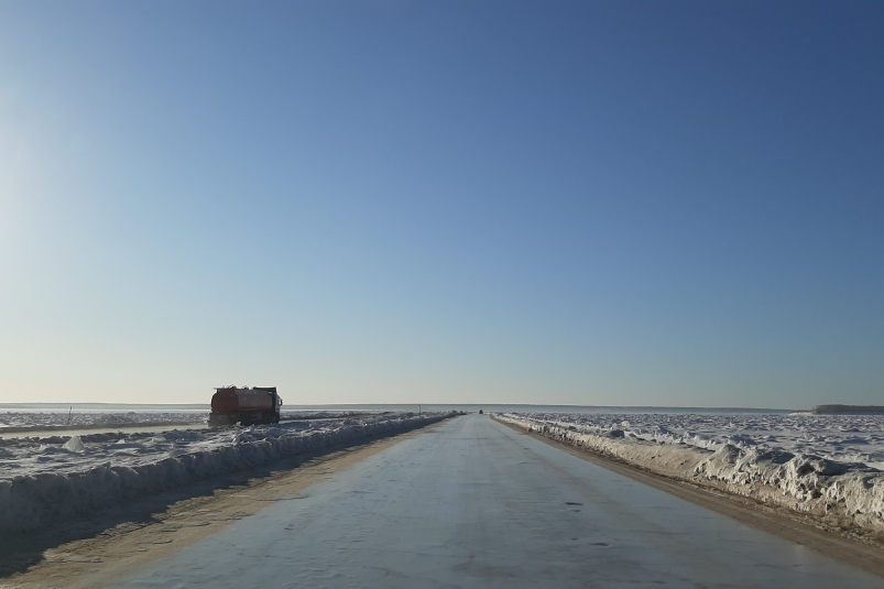 Грузоподъемность ледовых переправ в Якутии планируют снижать с 4 апреля